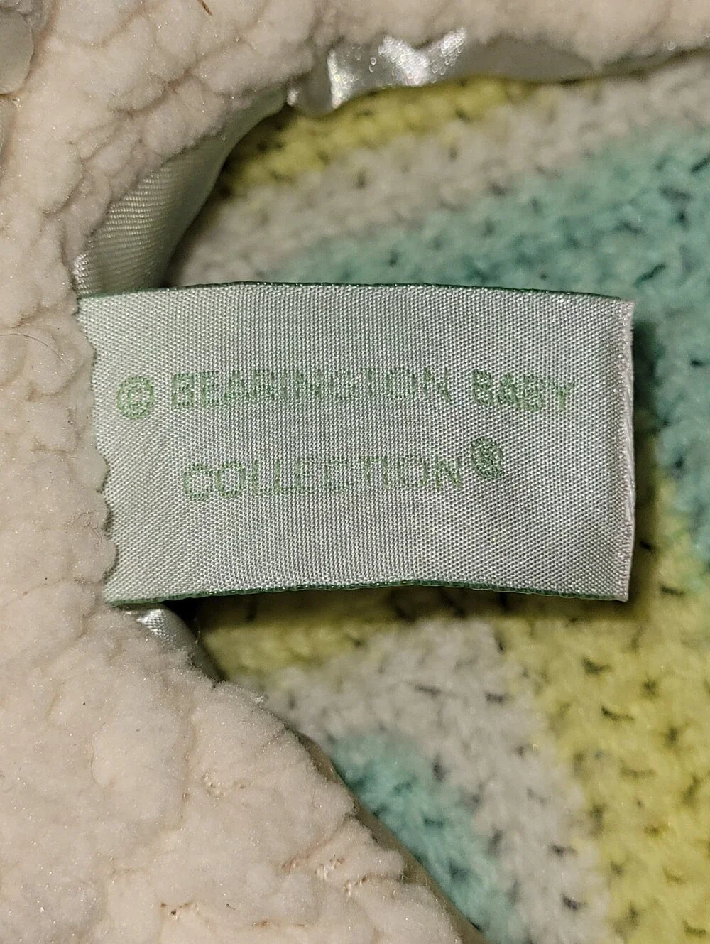 Berington Collection Baby Baa Soft White Lamb Rattle Toy New